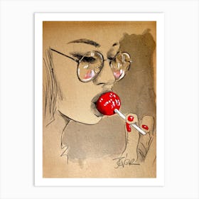 Lollipop Art Print