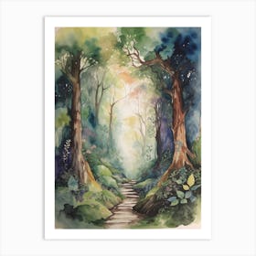 Path In The Woods 2 Art Print