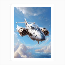 Spaceship Art Print