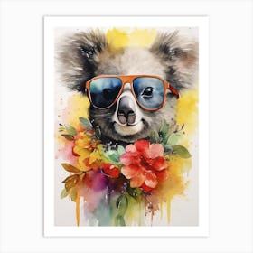 Koala Bear Watercolor Art Print