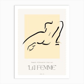 Bohemian La Femme Art Print