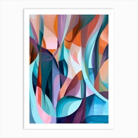 Abstract Painting 2386 Art Print