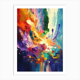 Abstract Painting 38 Art Print