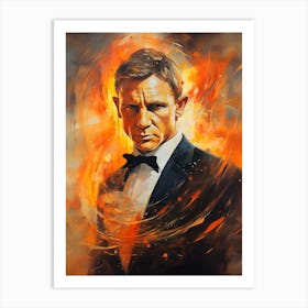 Daniel Craig (1) Art Print