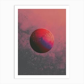 Red Planet 3 Art Print