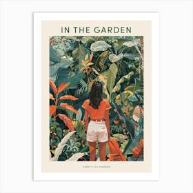 In The Garden Poster Harry P Leu Gardens Usa 4 Art Print