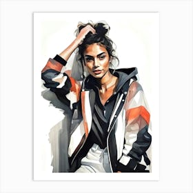 Urban Fashion Art Print