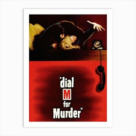 Dial M For Murder (1954) Art Print