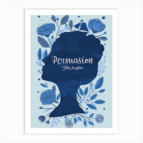 Book Cover - Persuasion by Jane Austen Art Print