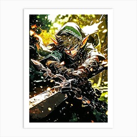 Legend Of Zelda Art Print