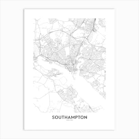 Southampton Art Print
