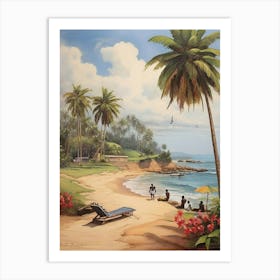 Day At The Beach art print 1 Art Print