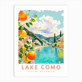 Lake Como Art Print