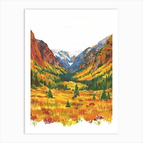 Autumn In Colorado Art Print