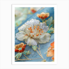 Chinese Embroidery 57 Art Print