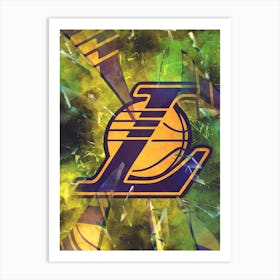 Los Angeles Lakers 1 Art Print