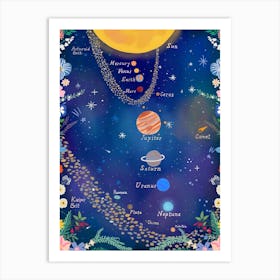Our Solar System Art Print