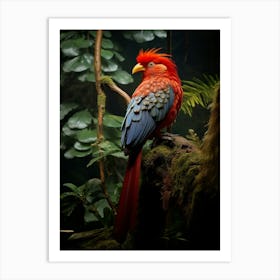 Avian Majesty: Andean Jungle Bird Print Art Print