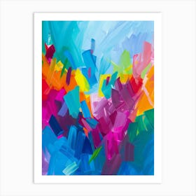 Abstract Painting 1624 Art Print