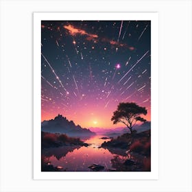 Starry Sky Art Print