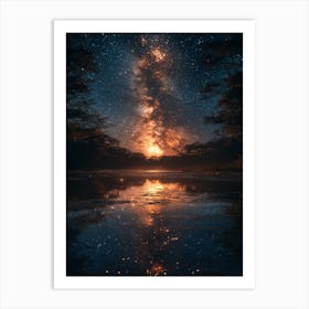 Starry Night 100 Art Print