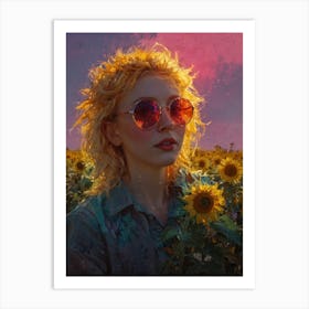 Sunflowers 19 Art Print