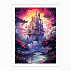 Castle In The Sky 12 Art Print