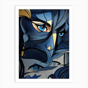 Samurai Warrior Art Print