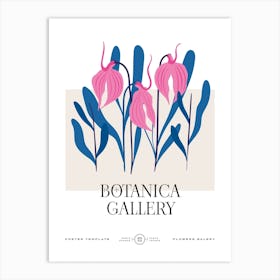 Botanical Gallery Art Print