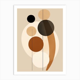 Abstract Circles 6 Art Print