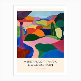 Abstract Park Collection Poster Royal Park Melbourne Australia 1 Art Print