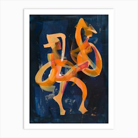 Dancers 6 Art Print