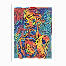 Abstract Of A Woman 1 Art Print