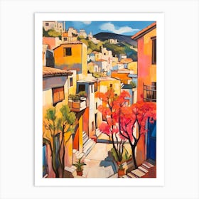 Granada Spain 2 Fauvist Painting Art Print