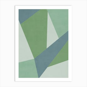 Abstract Geometric - Gb02 Art Print