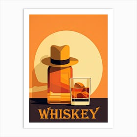 Whiskey Wonderland: Vintage Poster Art Art Print