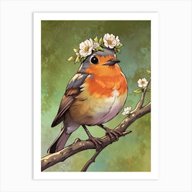 Robin 3 Art Print