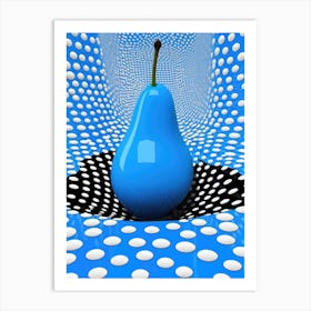 Pear In Space Art Print