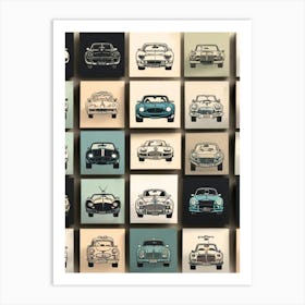 Classic Cars 1 Art Print