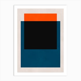 Overlapping colors 1 Art Print