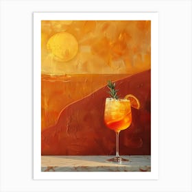 Aperol Spritz Art Print 126 Art Print