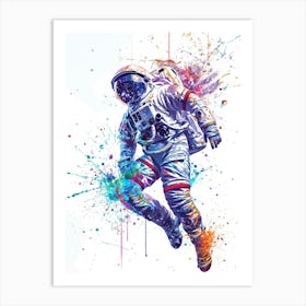 Astronaut Canvas Print 12 Art Print