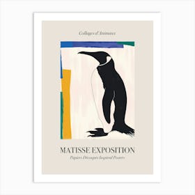 Penguin 2 Matisse Inspired Exposition Animals Poster Art Print