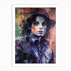 Micheal Jackson (3) Art Print