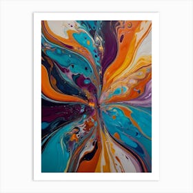 Abstract Abstract Painting 1 Art Print