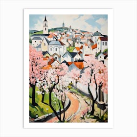 Portmeirion (Wales) Painting 2 Art Print