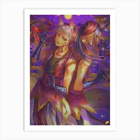 Anime 48 Art Print