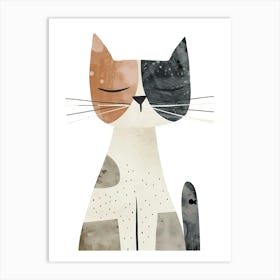 Cat Print Art Print