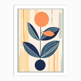 Orange Flower Art Print