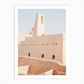 Islamic Building In Saudi Arabia Art Print